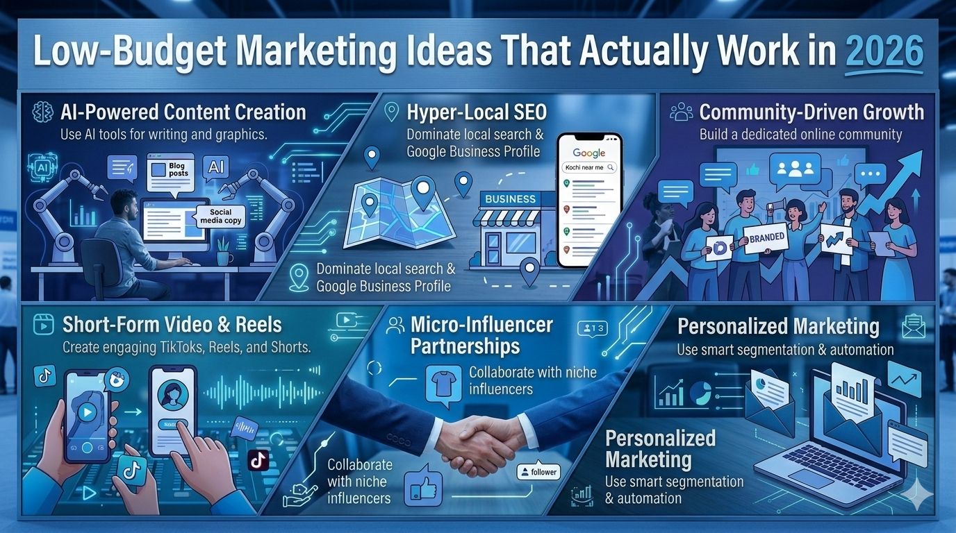 Low-Budget Marketing Ideas That Actually Work (2026 Guide)